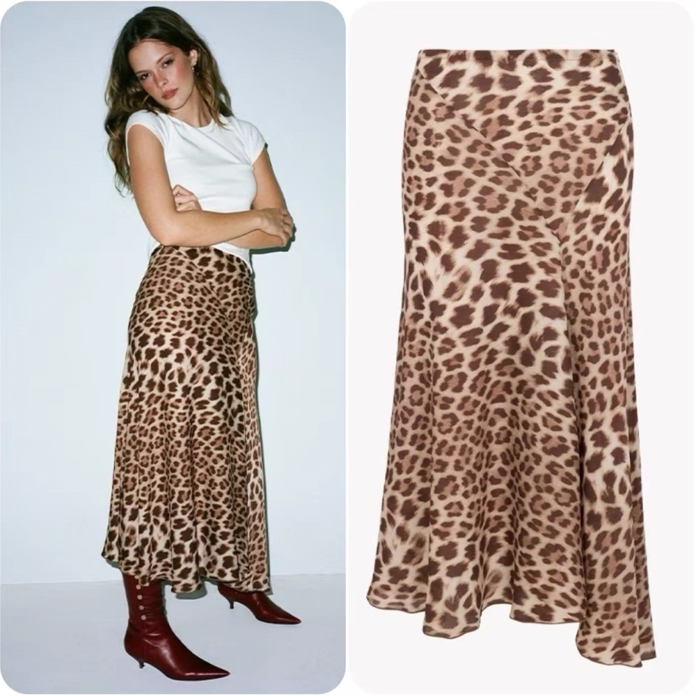 Realisation The Pixie In Wild Leopard Print Maxi … - image 1